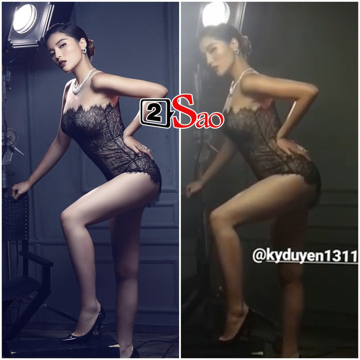 Thế nhưng, những bức hình thời gian gần đây lại là minh chứng chống lại Kỳ Duyên. Từ loạt ảnh đi bơi, street style, sự kiện đến chụp hình quảng cáo thương hiệu, "bạn gái tin đồn" của Minh Triệu đều lộ rõ thân hình đô con, lúc lại xồ xề như "bà đẻ" cùng vòng 1 nâng cấp ngồn ngộn.