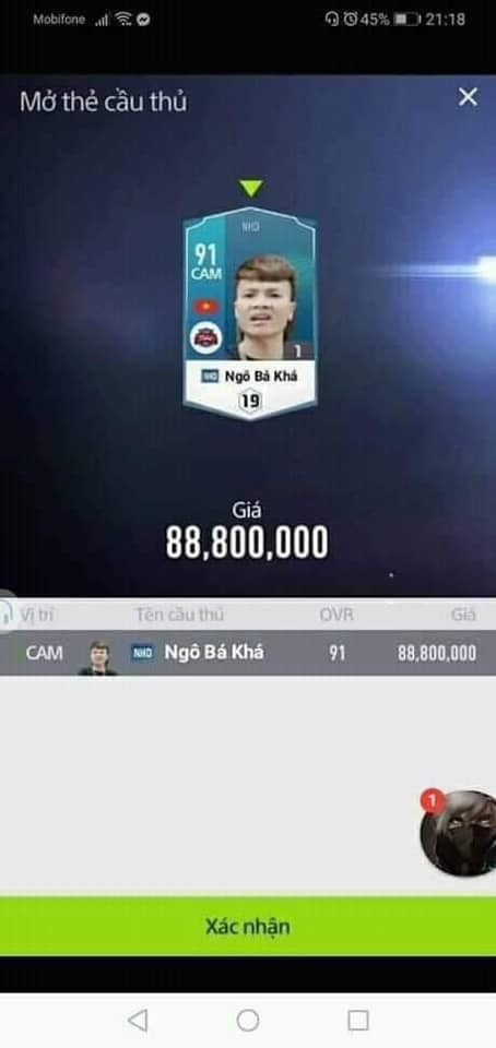 Cái giá để có được bản hợp đồng mang tên Khá Bảnh, Juventus phải bỏ ra 88 triệu.