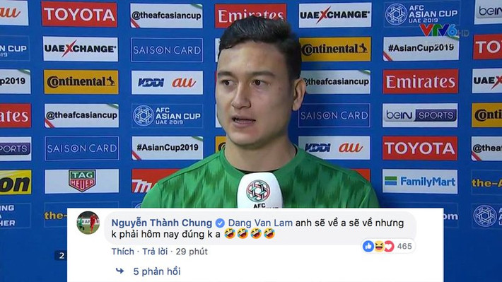 Cơn sóng "Anh sẽ về" của Văn Lâm rõ ràng đã lan ra toàn đội tuyển Việt Nam.