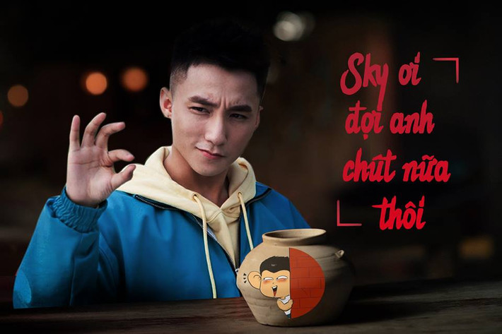 Sơn Tùng nói các fan chờ đợi mình ra sản phẩm mới.