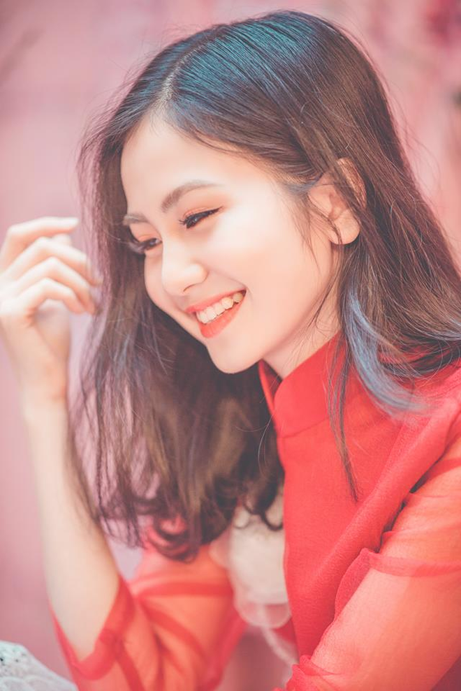 Hình ảnh trong trẻo của Phương Anh khiến cô luôn được chú ý mỗi khi xuất hiện.