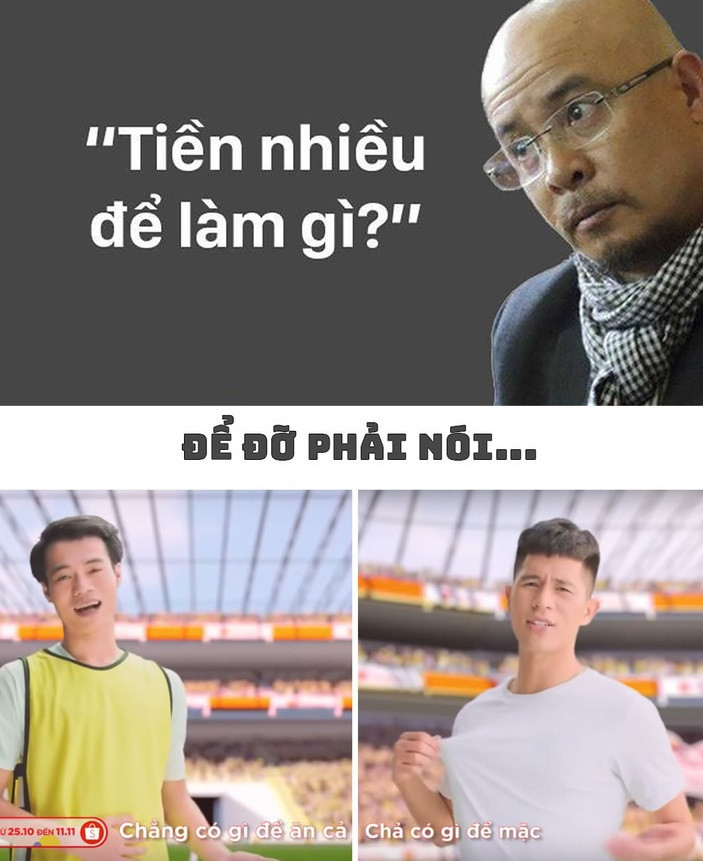 "Tiền nhiều để làm gì?" là câu hỏi có hiệu ứng lan truyền nhanh đến chóng mặt vài ngày qua và các cầu thủ đội tuyển Việt Nam cũng không nằm ngoài vòng xoáy đó.