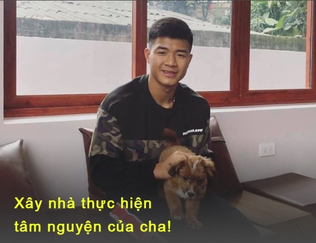 Hà Đức Chinh có tiền nhiều để xây biệt thự thực hiện tâm nguyện của cha.
