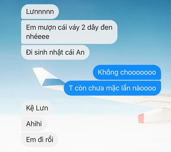 Đây hình thái "trảm trước tâu sau" thường thấy ở những đứa em quỷ sứ trong nhà.