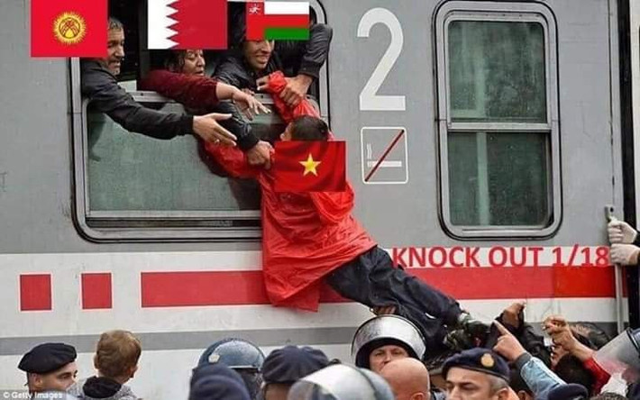 Việt Nam là đội cuối cùng giành tấm vé vào vòng 1/8 Asian Cup 2019 nhờ ít hơn đối thủ Lebanon đúng 2 thẻ vàng.