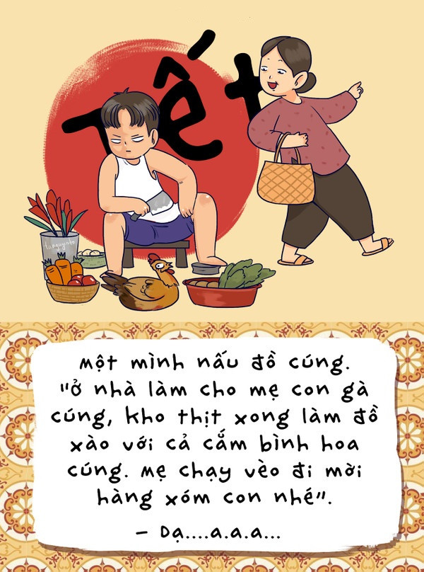 Về quê ăn Tết đâu phải nghỉ dưỡng như mọi người nghĩ.