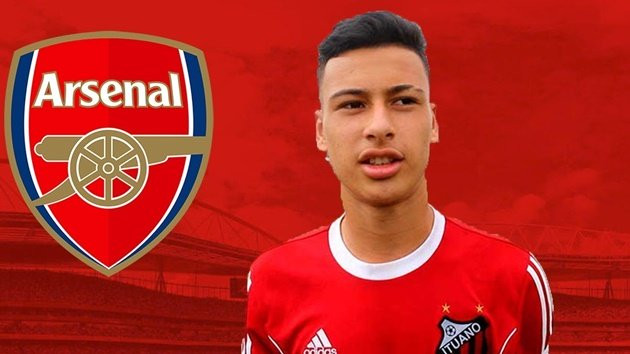 Chuyển nhượng bóng đá từ Mirror, Arsenal chuẩn bị đem về một cầu thủ tuổi teen từ Brazil là Gabriel Martinelli.
