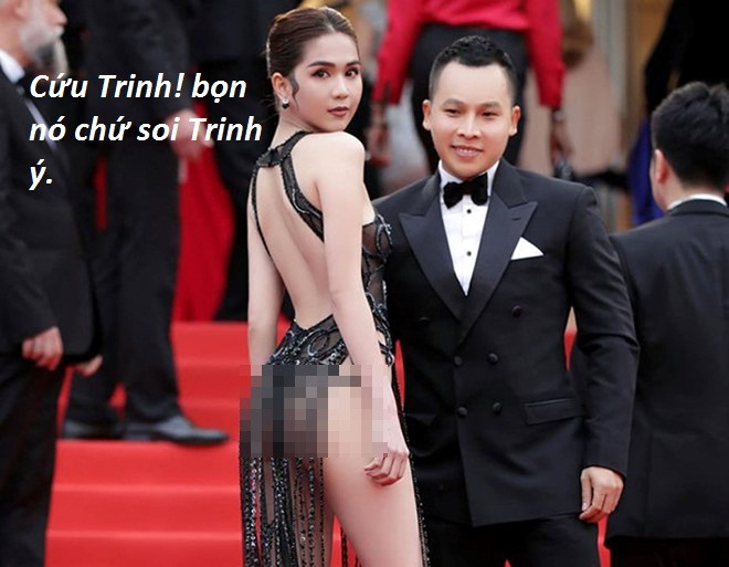 Với trang phục phản cảm tại LHP Cannes 2019 lần này, Ngọc Trinh không chỉ bị các khách mời sang trọng của thảm đỏ soi mói mà các dân mạng cũng không bỏ qua từng chi tiết nhỏ.