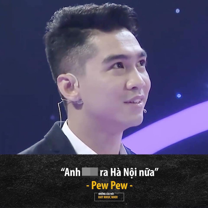 Đặc biệt, câu nói của streamer Pewpew với hot girl nổi tiếng là: "Anh không ngại việc ra Hà Nội, anh chỉ cần lý do" bỗng được dân mạng nhắc đến rất nhiều.