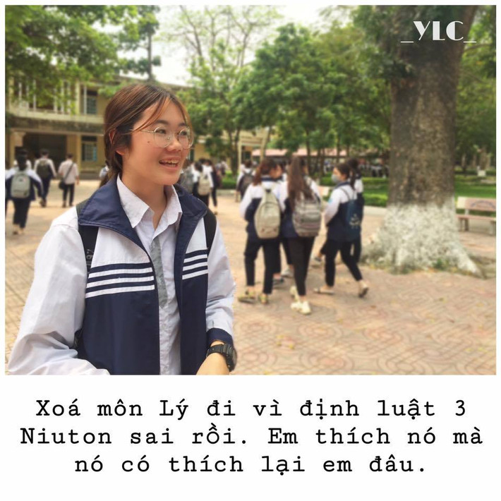 Xóa bỏ môn Vật lý vì định luật 3 Niuton không tồn tại là cách trả lời cực bá đạo của nữ sinh này.