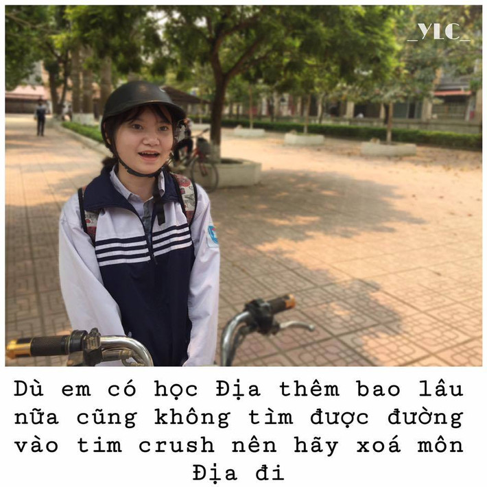 Dù thích học môn Địa lý nhưng nhiều bạn vẫn "mù đường" tìm vào tim của thần tượng.