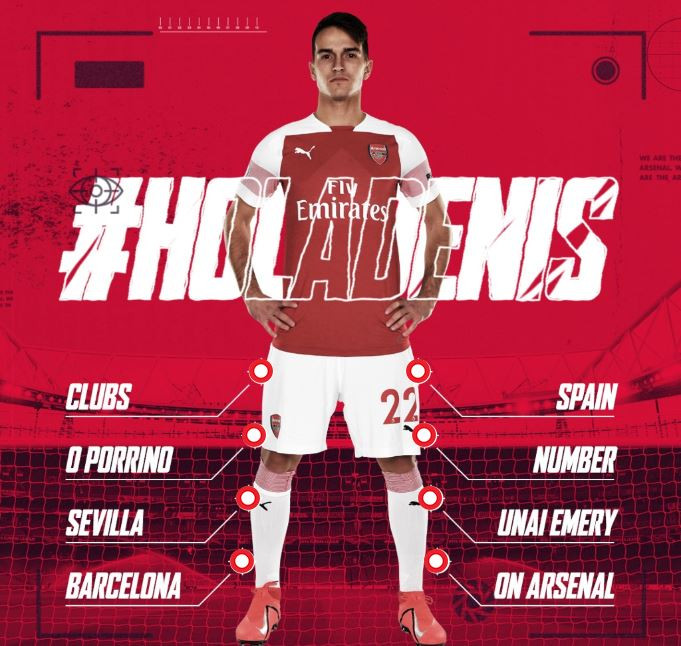 Cuối cùng, Arsenal cũng đã đón tân binh đầu tiên của mình trong kì chuyển nhượng tháng Giêng 2019, đó là Denis Suarez.