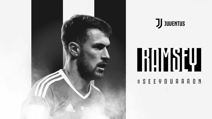 Chuyển nhượng bóng đá mới nhất từ Italiano, trang chủ Juventus đã chính thức thông báo việc chiêu mộ thành công Aaron Ramsey từ Arsenal.