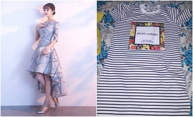 Bỏ tiền ra mua váy sang chảnh nhưng nhận về được một chiếc áo phông dáng dài không giống với trong hình.
