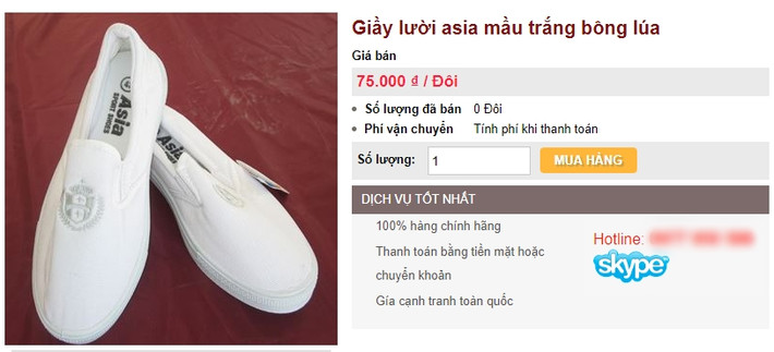 Theo quan sát của nhiều người, đôi giày mà ông Đặng Lê Nguyên Vũ đi là của một thương hiệu Việt với mức giá giao động trong khoảng 60.000 - 80.000 đồng/ đôi.