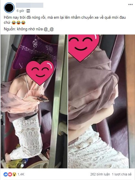 Đợt nghỉ lễ 30/4 - 1/5 kết thúc, trên MXH ngoài những điểm vui chơi đông nghẹt người thì CĐM cũng chú ý tới bức ảnh cô gái ăn mặc hớ hênh nằm trên xe giường nằm. Đây không phải lần đầu tiên những hình ảnh dạng này được đăng tải nhưng mỗi khi xuất hiện nó đều khiến dân mạng chú ý.
