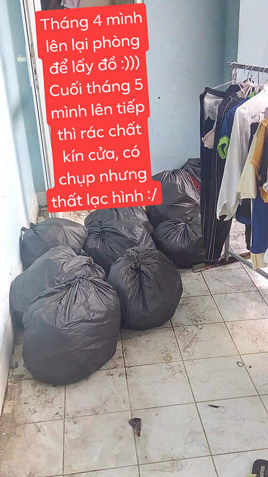 Hiện sự việc vẫn đang khiến cộng đồng mạng quan tâm và bàn tán xôn xao nhóm nữ sinh biến KTX thành bãi rác.