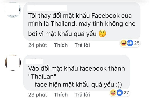 Thay mật khẩu là Thái Lan nhưng máy tính lại bảo mật khẩu yếu. Đây là cách nói tới phong độ của U23 Thái Lan ở trận đấu vừa qua.