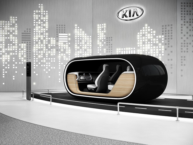 Hệ thống R.E.A.D của Kia: hệ thống đọc cảm xúc hành khách. Xe tự động tùy chỉnh không gian và môi trường trong xe dựa theo biểu cảm khuôn mặt, nhịp tim, sóng sinh học, cảm xúc của hành khách.