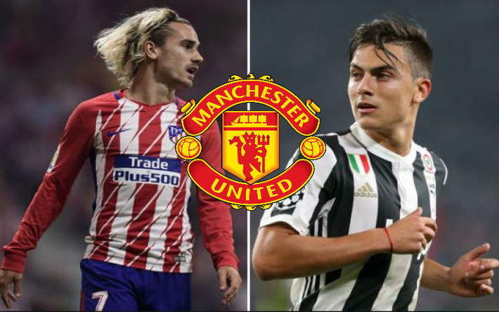 Chuyển nhượng bóng đá từ The Sun, Paulo Dybala đã là mục tiêu MU thèm khát. Nhưng nếu quyết tâm mua Griezmann, đội chủ sân Old Trafford sẽ phải từ bỏ bom tấn 102 triệu bảng này.