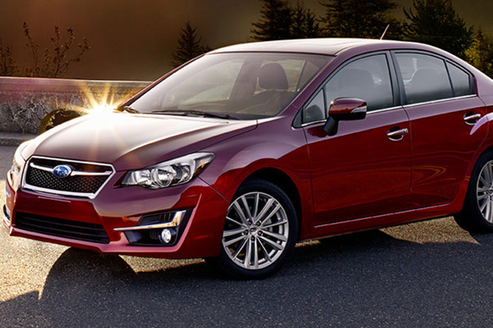 Xe Compact nhỏ gọn: Subaru Impreza được chọn vì thiết kế hạng sang, êm ái nhưng mạnh mẽ bởi hệ thống dẫn động 4 bánh.