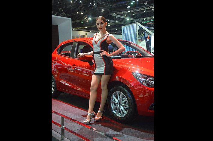 Và góp phần không nhỏ vào thành công của mỗi triển lãm như Bangkok Motor Show