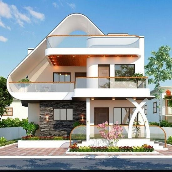 Thiết kế ban công ấn tượng tạo vẻ đẹp tươi mới cho căn nhà. Ảnh: Wedo