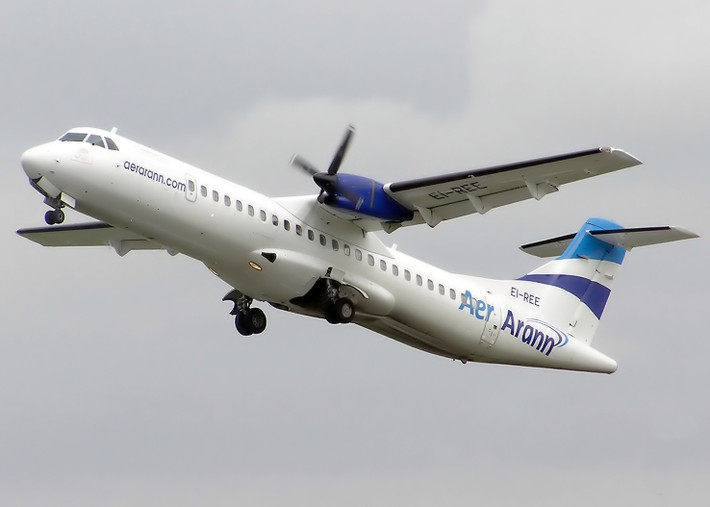 ATR-72 là dòng máy bay chở khách hạng nhẹ 2 động cơ turbine cánh quạt hoạt động trên những tuyến đường ngắn, được sản xuất tại Pháp bởi ATR. Ảnh: Wiki