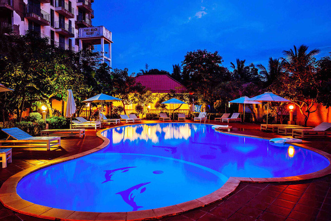 Khu resort rộng 7000m2 đình đám ở Phú Quốc của gia đình nam ca sĩ từng được định giá hơn 12 triệu USD từ năm 2014. Ảnh: Giadinh.