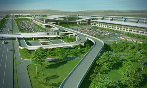 Sân bay Vân Đồn là một trong hai dự án hạ tầng hàng không được đầu tư theo hình thức BOT với tổng mức đầu tư 7.500 tỷ đồng. Ảnh: Tapchigiaothong.