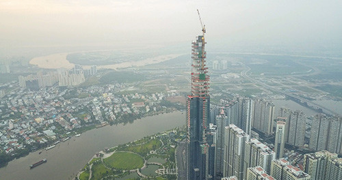 Tòa nhà có tầm nhìn bao quát dọc sông Sài Gòn. Ảnh: Vietnamnet.