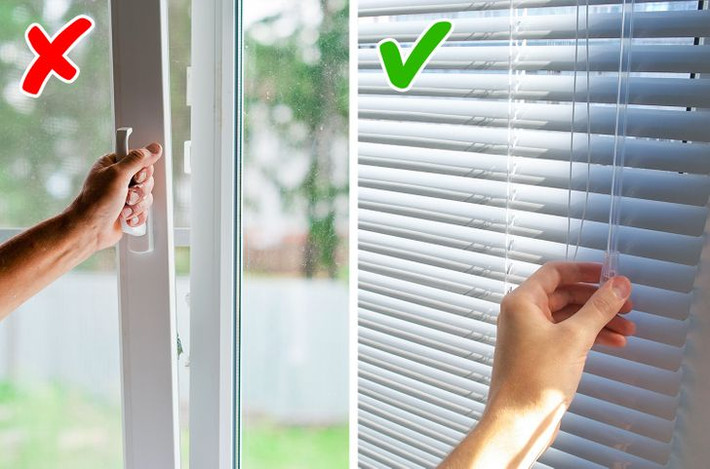 Đừng quên kéo rèm ban ngày để nắng không làm nóng không khí trong nhà, sẽ giúp giảm bớt chi phí điện năng khi bật máy điều hoà nhiệt độ.