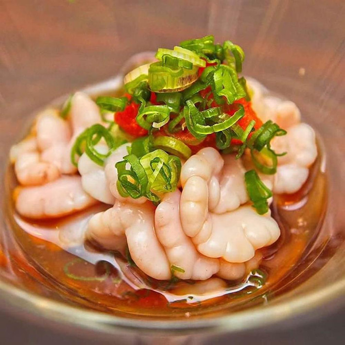 Tinh hoàn cá Nhật tuy không mới nhưng thời gian gần đây lại được nhiều người săn lùng. Bởi, nó được ví như "thần dược" của Nhật Bản. Ảnh: Internet