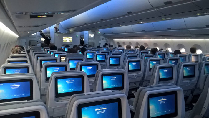 A350 có 29 ghế hạng thương gia, 45 ghế hạng phổ thông đặc biệt và 231 ghế hạng phổ thông. Ảnh: Getty Imgae
