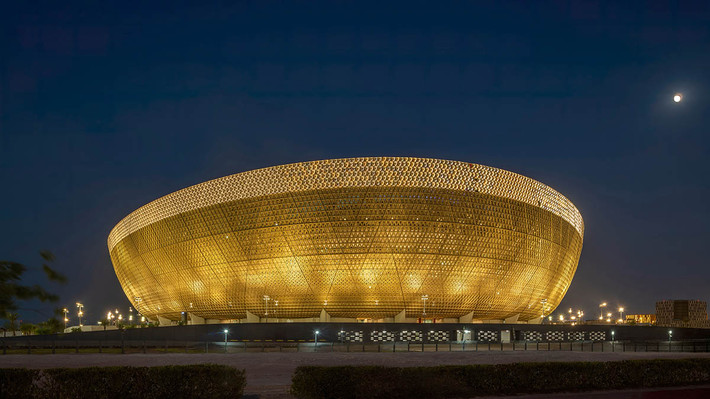 Sau khi World Cup 2022 kết thúc, sân vận động Lusail sẽ chuyển thành trung tâm cộng đồng đa chức năng. Nguồn ảnh: Worldarchitecture