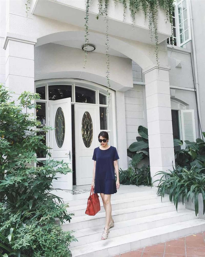 Sau khi kết hôn, Tăng Thanh Hà và Louis Nguyễn sống trong căn biệt thự sang trọng ở khu Thảo Điền quận 2 (TP HCM). Ảnh: FBNV