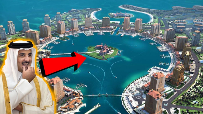 Nhờ dầu khí, Qatar từ làng chài nghèo khó đã trở thành một trong những nước có GDP bình quân cao nhất thế giới sau vài thập kỷ. Ảnh: Youtube