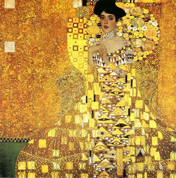 Bức tranh "Chân dung Adele Bloch-Bauer I" của Gustav Klimt là bức tranh đắt thứ 2 sau tác phẩm “The Card Players”. Bức tranh được bán lần cuối vào năm 2006 với giá 135 triệu USD. Nguồn ảnh: Singulart, Gobankingrates