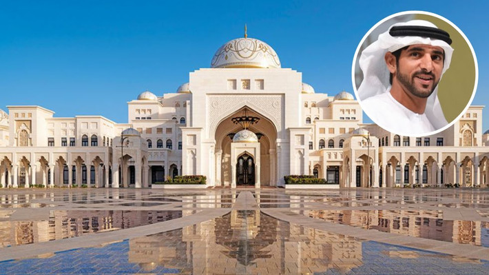 Thái tử Sheikh Hamdan bin Mohammed sống trong cung điện hoàng gia Zabeel có diện tích hơn 14ha, giá trị ước tính khoảng 2 tỷ USD. Ảnh: Youtube