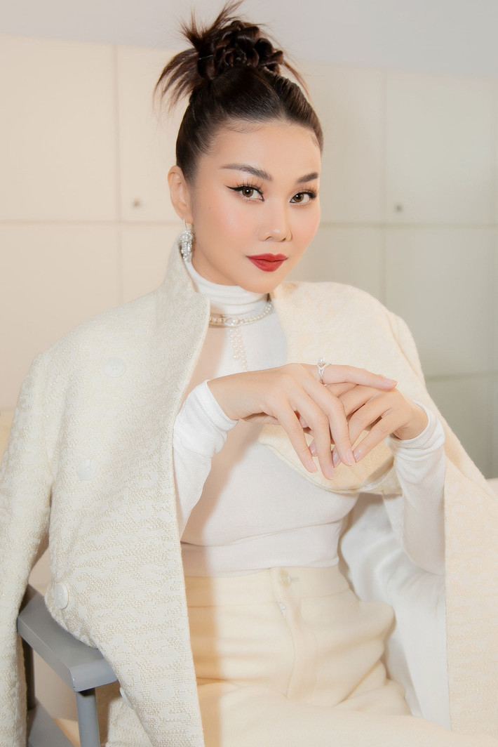 Bước vào showbiz từ năm 20 tuổi và gặt hái rất nhiều thành công. Ngoài lĩnh vực người mẫu, Thanh Hằng còn tham gia lĩnh vực như đóng phim, đóng quảng cáo. Ảnh: Vietnamnet