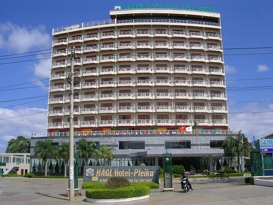 Mới đây, Công ty CP Hoàng Anh Gia Lai (HAGL) vừa công bố thông tin việc giao dịch thanh lý tài sản không sinh lợi của công ty. Tài sản lần này là Khách sạn Hoàng Anh Gia Lai. Ảnh: Dân Việt