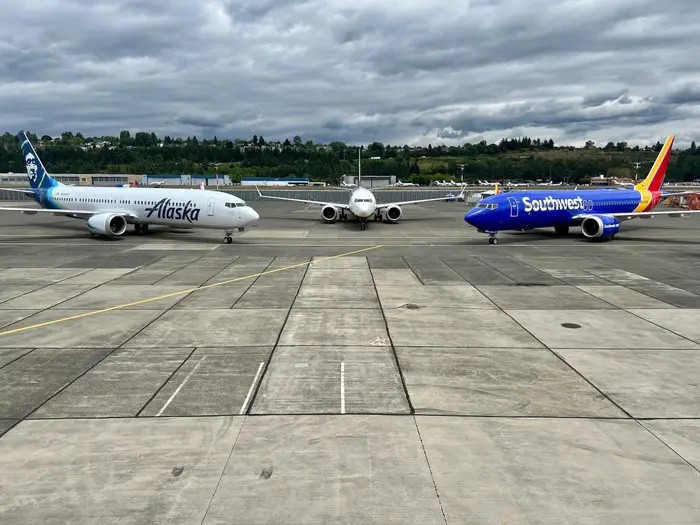 Boeing 737 Max bắt đầu sản xuất vào năm 2015 và là sản phẩm mới nhất trong dòng máy bay phản lực 737 lớn. Ảnh: Insider