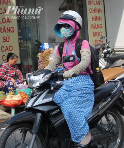 Chống nắng tầng tầng, lớp lớp...