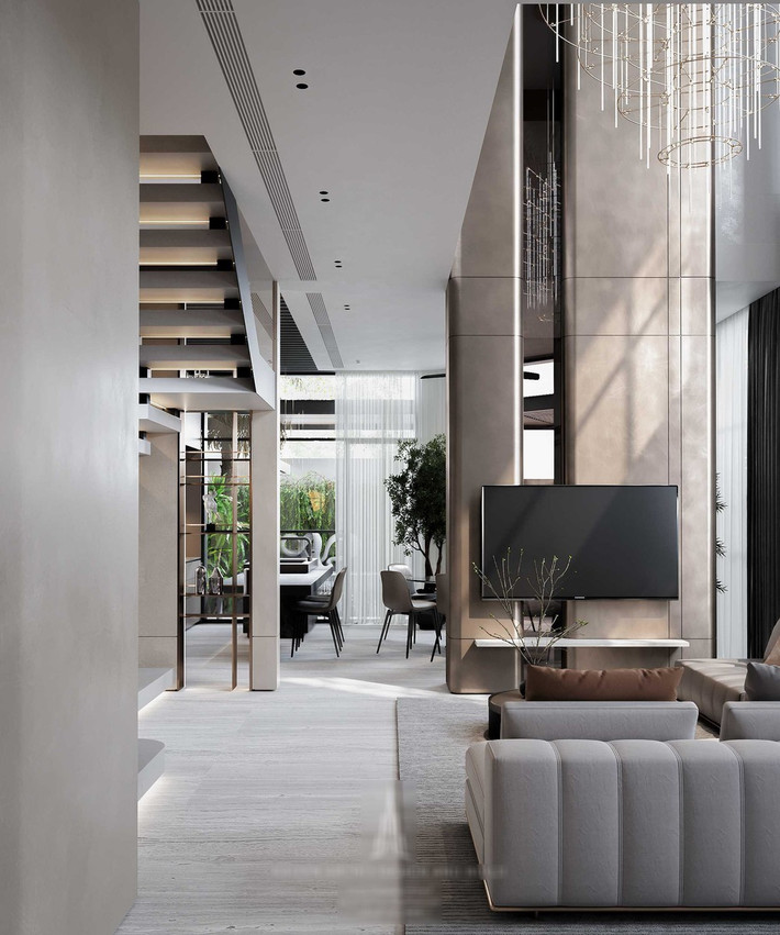 Biệt thự sở hữu 2 mặt tiền đắc địa, có diện tích 200m2.