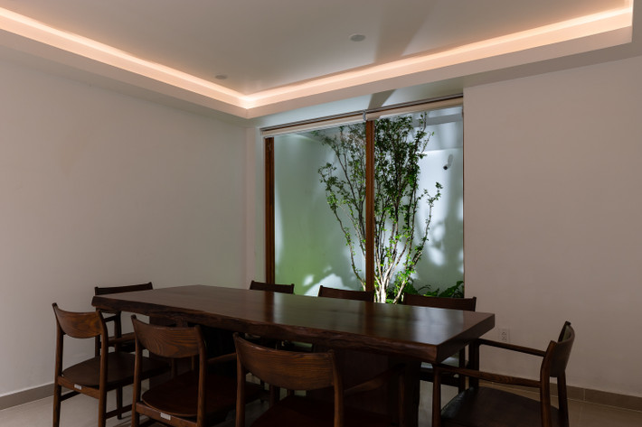 Phòng họp kết nối với thiên nhiên.