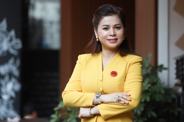CEO King Coffee – Lê Hoàng Diệp Thảo (SN 1973) là nữ doanh nhân thành công nhất trong lĩnh vực cà phê. Ảnh: FBNV