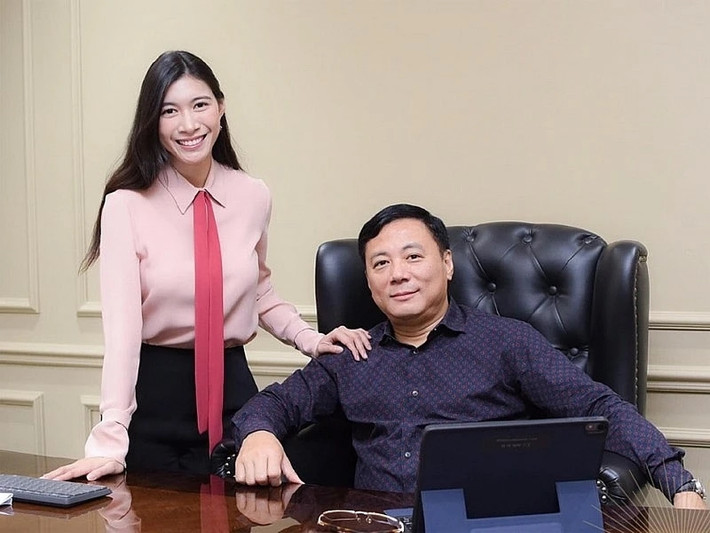 Nguyễn Ngọc Mỹ (sinh năm 1991), con gái Chủ tịch HĐQT CTCP Đầu tư Alphanam Nguyễn Tuấn Hải nổi tiếng là một “thiên kim tiểu thư” tài sắc vẹn toàn trên thương trường. Ảnh: ĐSPL