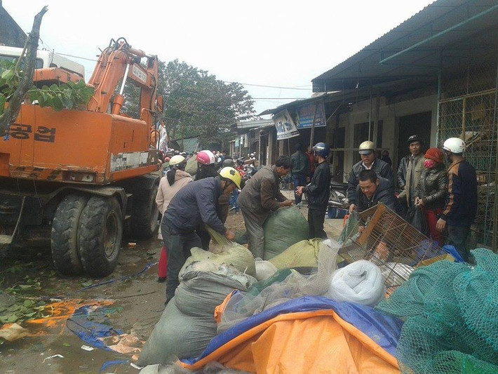 Một số tiểu thương cho biết, công tác phòng cháy chữa cháy ở đây hiện không được đảm bảo.