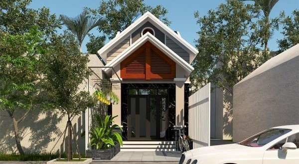 Nhà cấp 4 gác lửng ngày càng trở nên phổ biến ở thành phố. Ảnh: Thietthethicongnhadep.