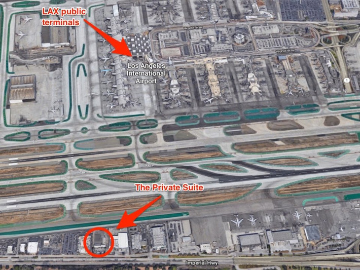 Sân bay Los Angeles (Mỹ) mở một dịch vụ hàng không dành cho giới siêu giàu. Đó là một nhà ga riêng với tên gọi Private Suites.